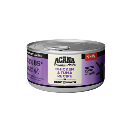 ACANA Premium Pate Chicken Tuna Kitten Recipe Wet Cat Food ACANA